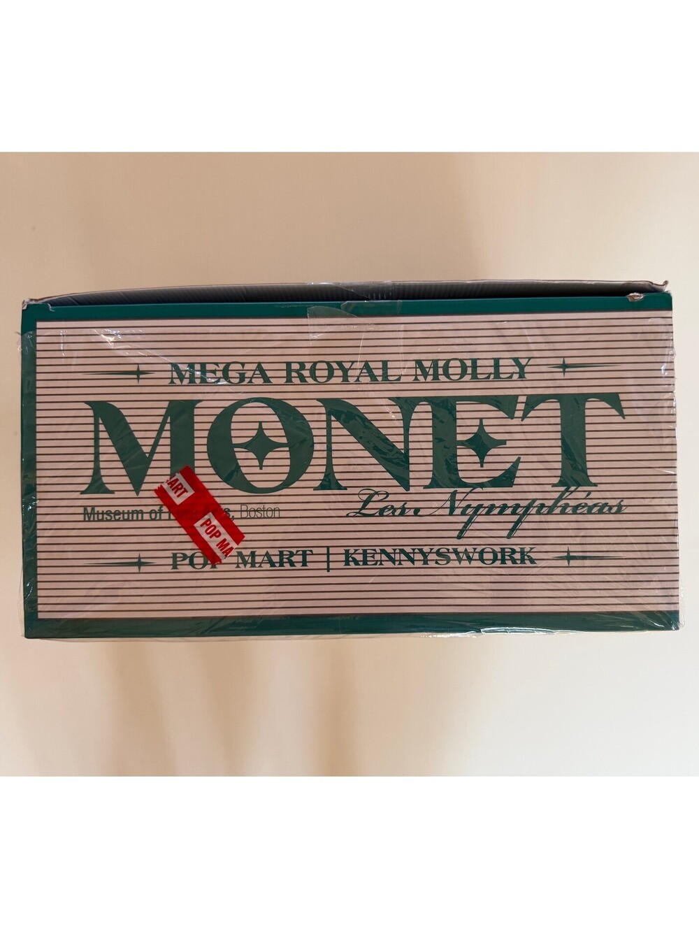 MEGA ROYAL MOLLY 400% Monet-Les Nymphéas POP MART (USA) New Open Box - Picture 7 of 9
